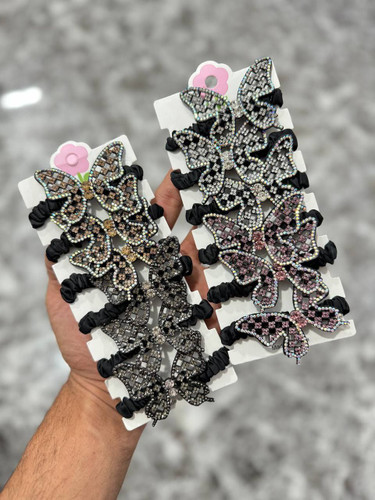 طرح پروانه رنگی